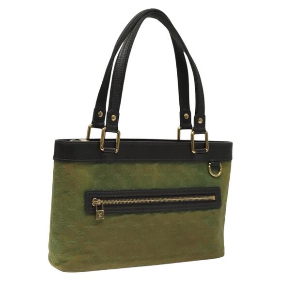 LOUIS VUITTON Monogram Mini Lucille PM Hand Bag Tst Khaki M92682 - Picture 1 of 16